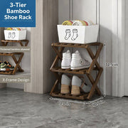 👟The 9-Tier Bamboo Rack: 3-Tier, 6-Tier, and 9-Tier No-Assembly Storage Solution!
